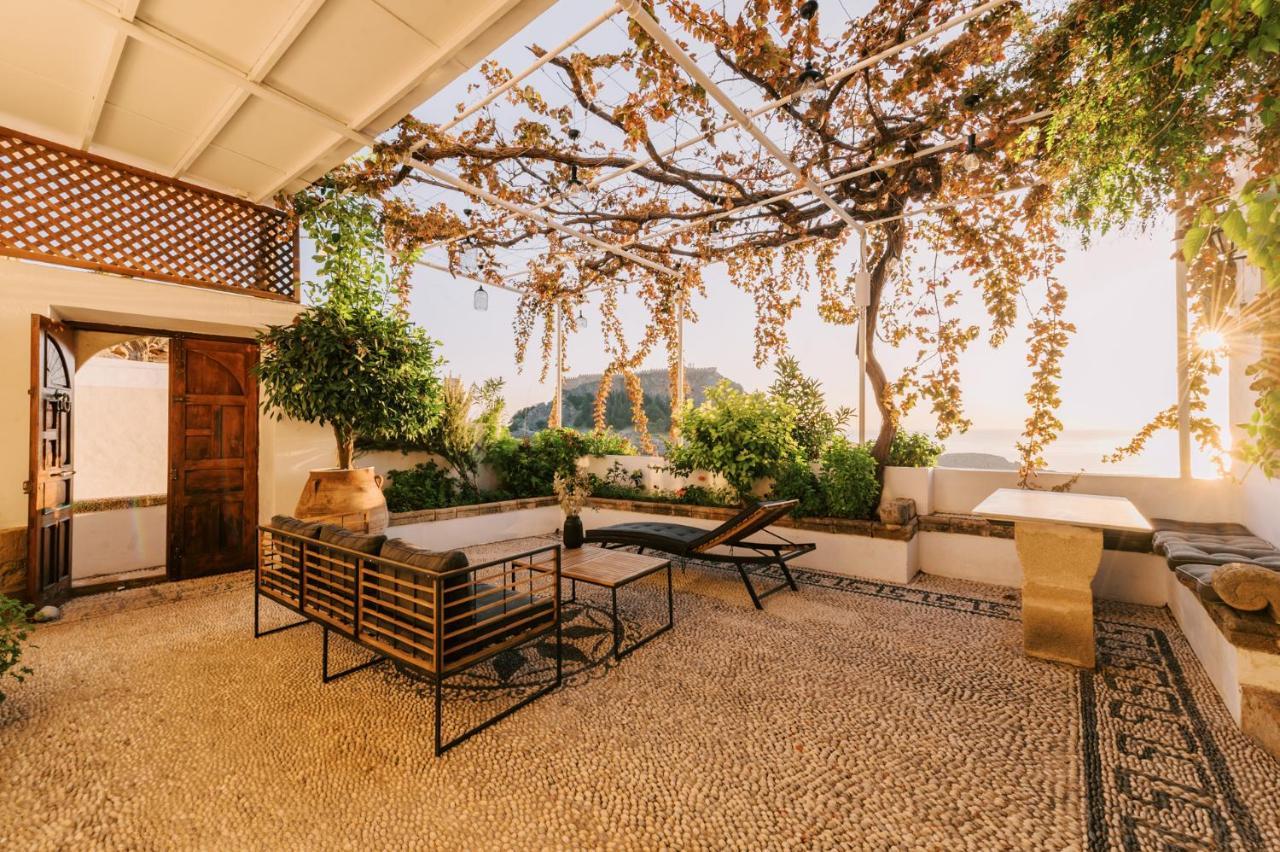 Arte Lindos Villa Líndos Exterior foto